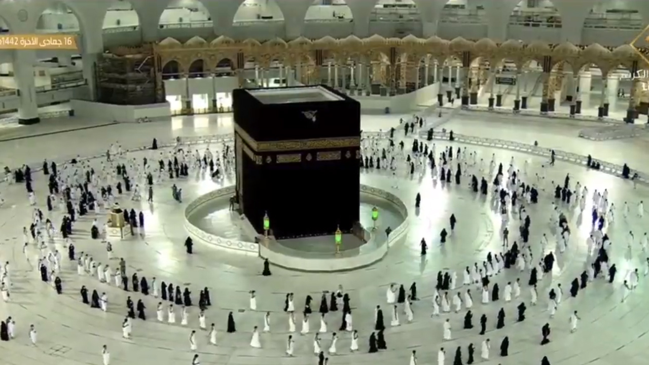 DAL VIVO @ La grande Moschea della Mecca- Arabia Sadita