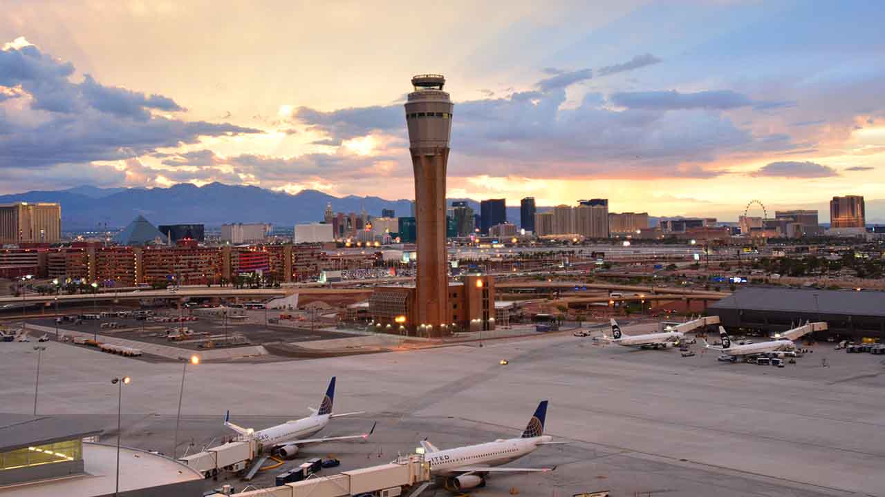 LIVE @ Las Vegas Airport, Nevada-Usa